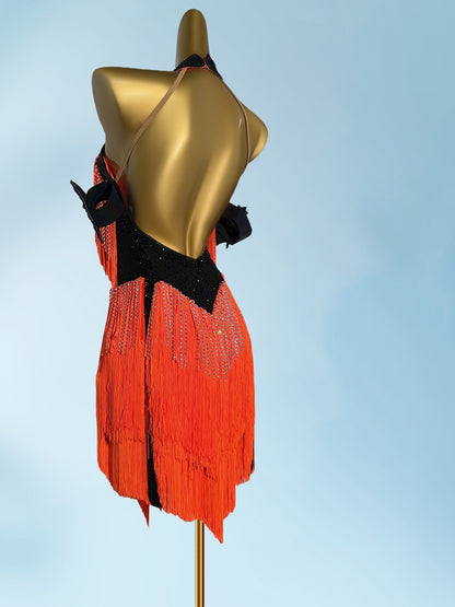 Superb Sheath Halter Neck Birthday Dresses Alluring Sequins Tassel Homecoming Dress AP3940