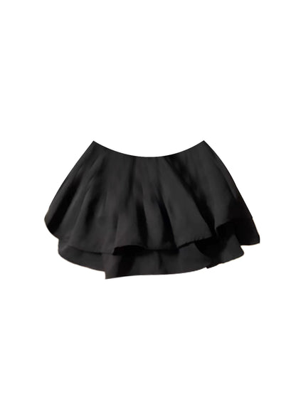 Appealing Tweed Bodice 2-Piece Set A-Line Mini Skirt Sweet Crystal Accent Strapless Tiered Short Dress AP4149