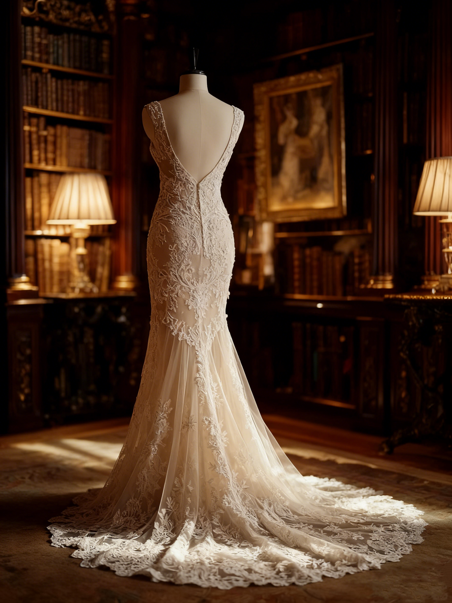 Fantastic Sheath Square Neck Evening Gowns Lace Tulle Prom Dress AP4231