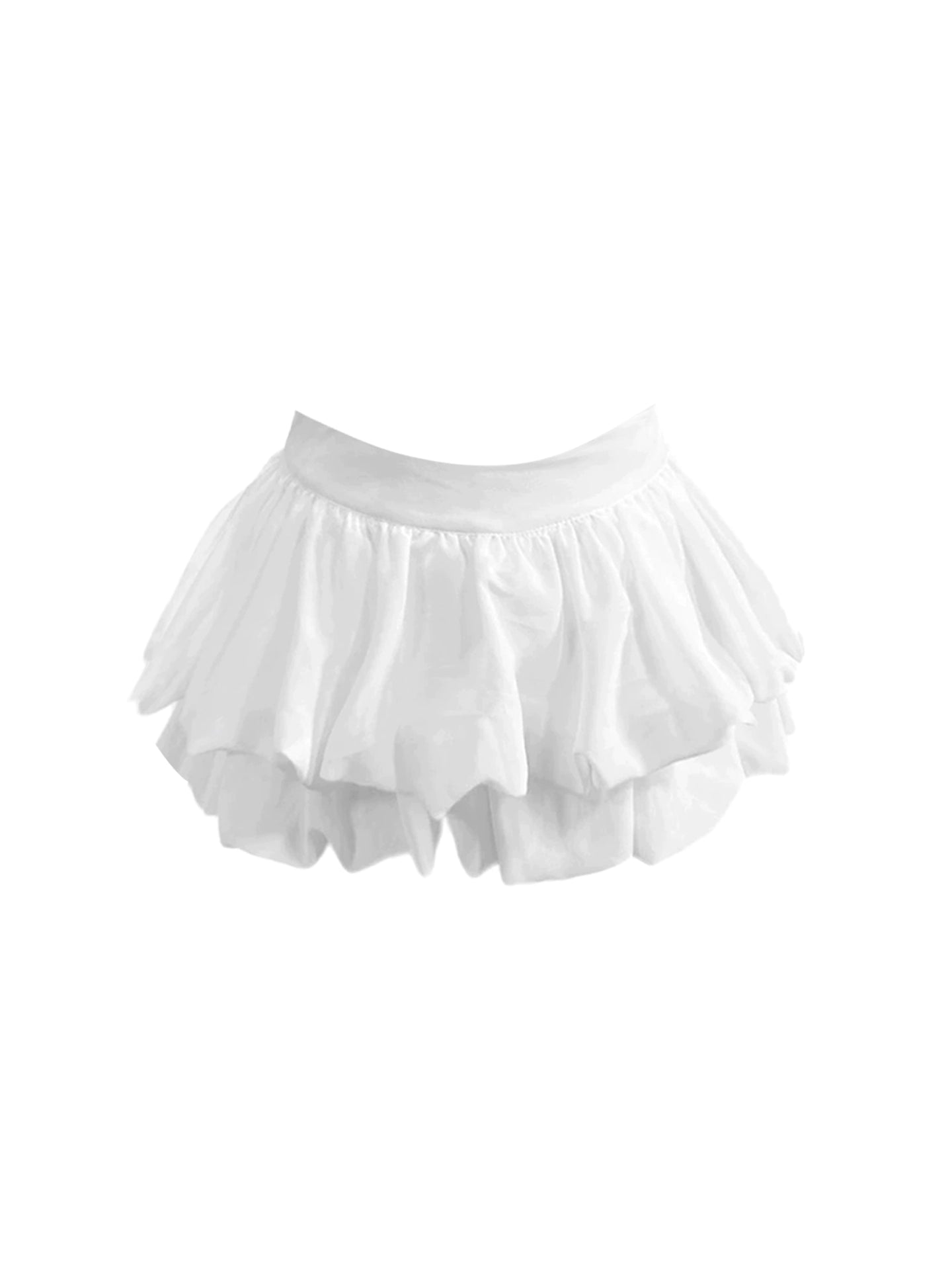 Refined 2-Piece Set Strapless Floral Mini Skirt Vintage Knot Button A-Line Short Dress AP4278