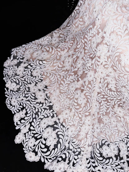 Superb Halter Neck Bridal Dress Beads Appliques Mermaid Wedding Dress AP4425
