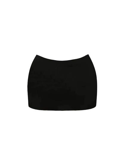 Glamorous Long Sleeve V-Neck Mini Skirt Office Suit Sheath 2-Piece Set Black Short Dress AP4530