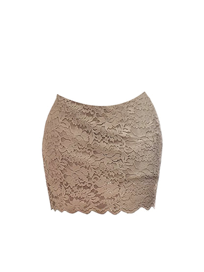 Y2K Style V Neck Twist-Ruched 2-Piece Set Mini Skirt Retro Short Sleeve Top Sheath Lace Skinny Short Dress AP4634