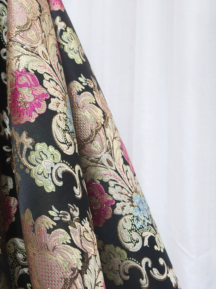 Boho-Inspired A-Line Spaghetti Strap Sweet 16th Evening Dresses Floral Jacquard Prom Dress AP4637