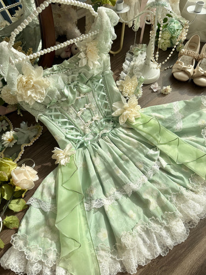 Dramatic Off-Shoulder Handmade Flowers A-Line Birthday Dresses Jacquard Bows Lace Homecoming Dress AP4817
