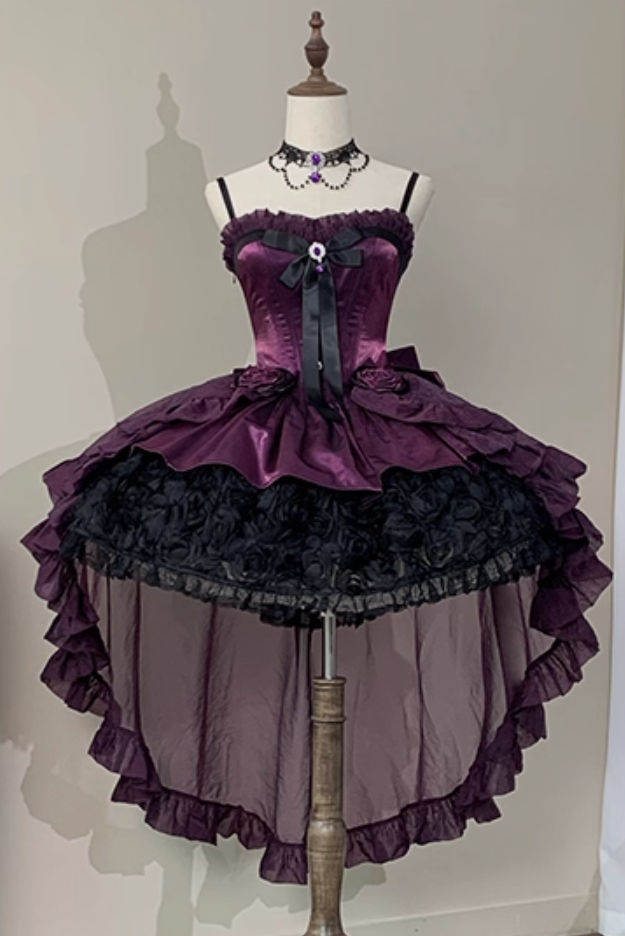 Victorian-Inspired A-Line Spaghetti Strap Bows Lace Birthday Gowns Beading Handmade Flowers Crystal Homecoming Dress AP4866