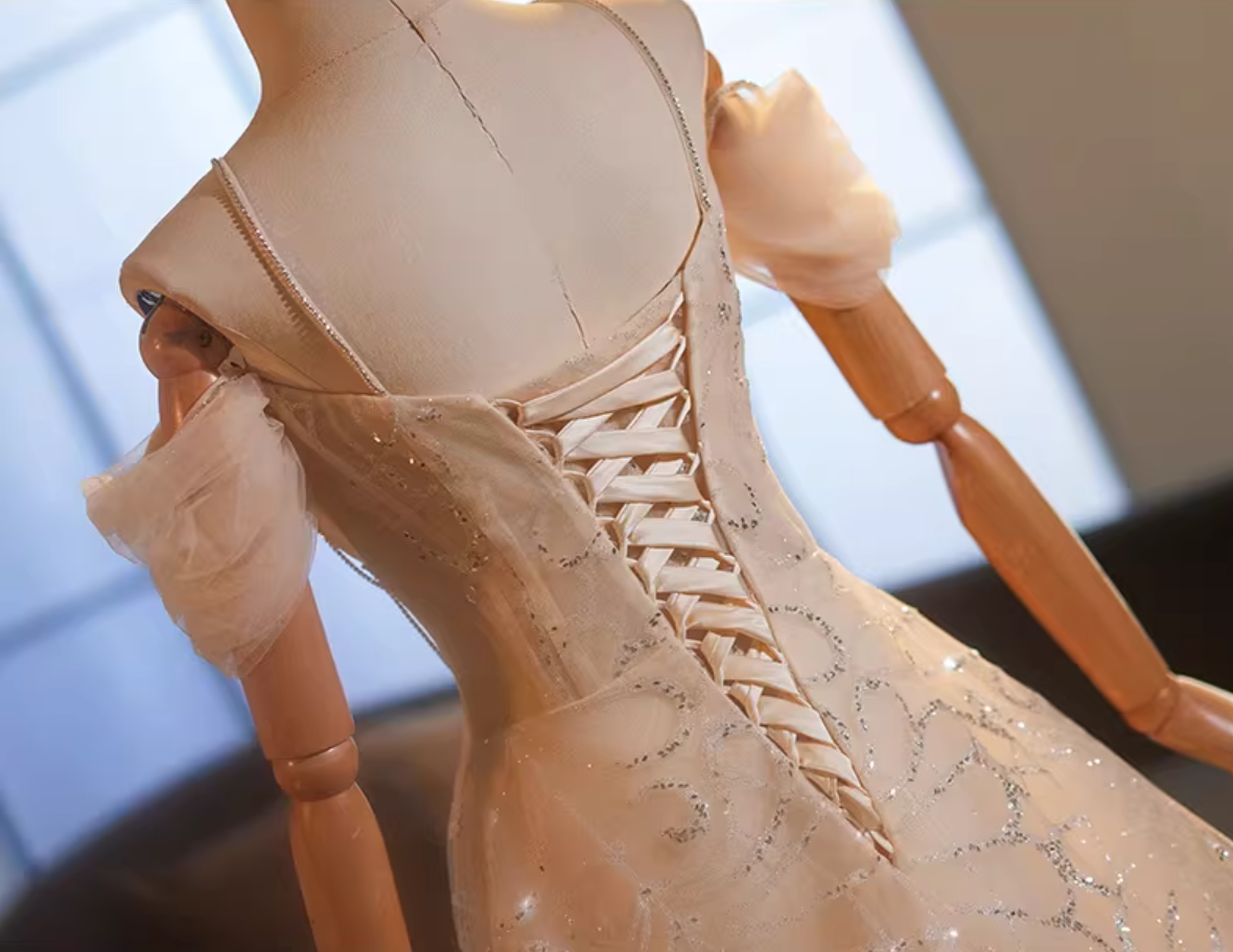 Delicate Off-Shoulder A-Line Sweet 16th Dresses Beading Sequins Prom Dress AP5144