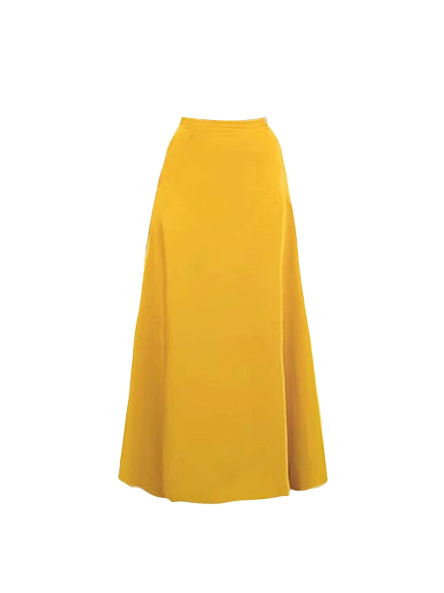 Flowy 2-Piece Set A-Line Short Sleeve Maxi Skirt Vibrant Chest Cutout Square Neck Royal Blue Top Yellow Pleated Long Dress AP5202