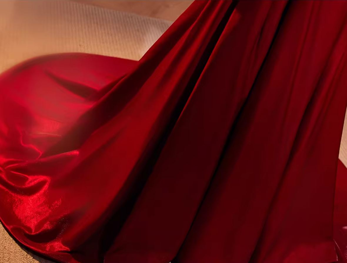 Sexy Strapless A-Line Sweet 16th Gowns Red Cutout Prom Dress AP5470