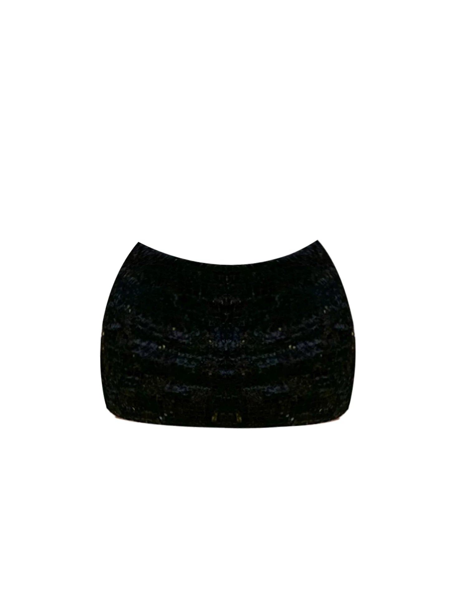 Alluring 2-Piece Long-Sleeve Bodycon Mini Dress Sexy Black Off-Shoulder Crop Top Rhinestone Halter Short Dress AP5527