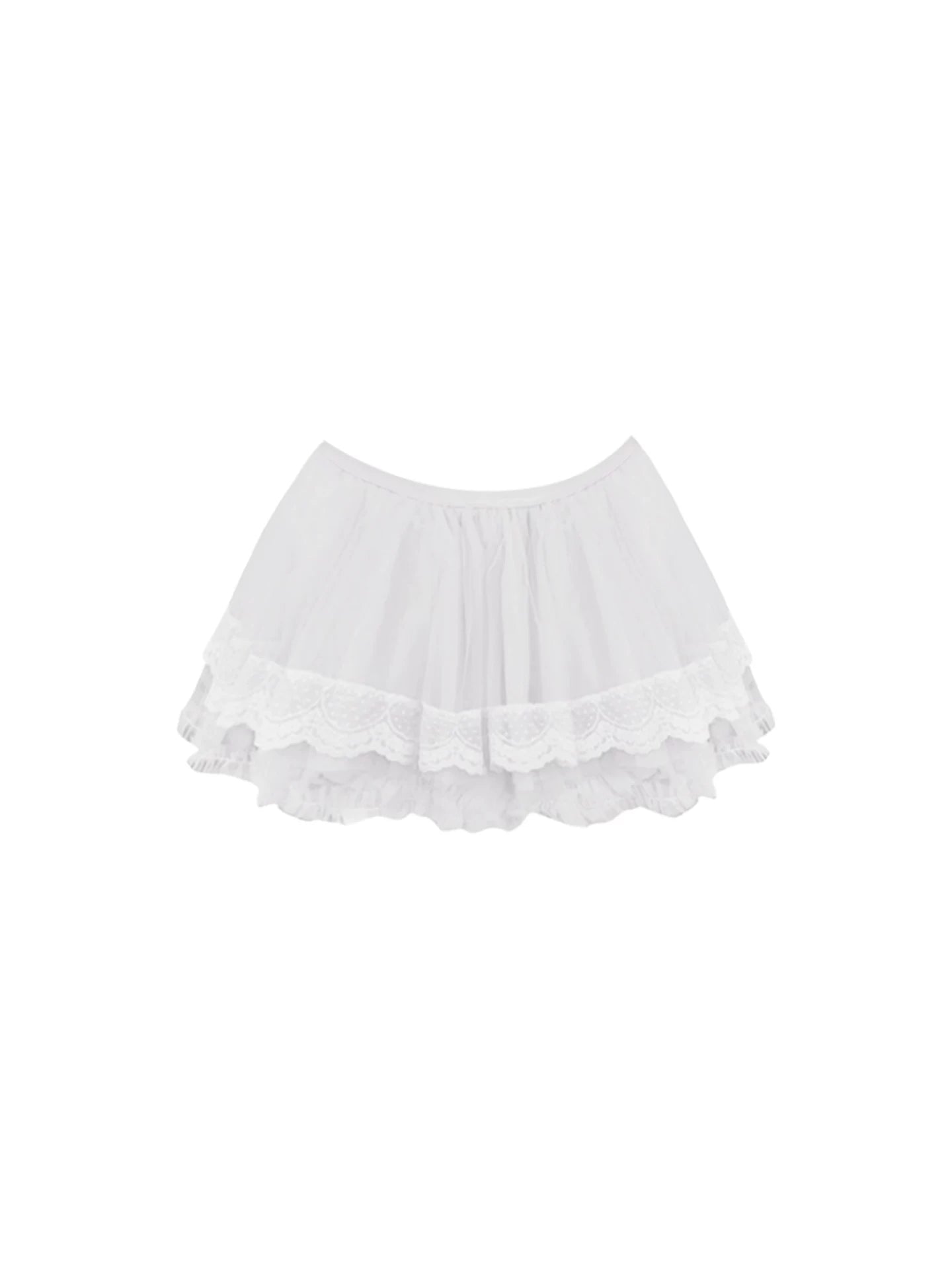 Sheen A-Line Fitted Top & Ruffled Mini Skirt Chic Lace Two-Piece Halter Short Dress AP5613