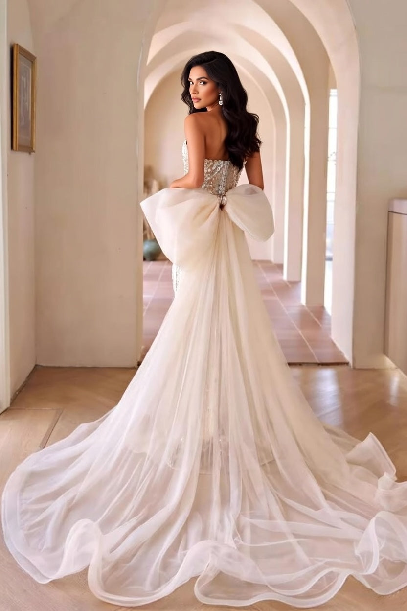 Sweet Sheath Strapless Sweet 16th Dresses Sequins Draped Prom Dress AP5846