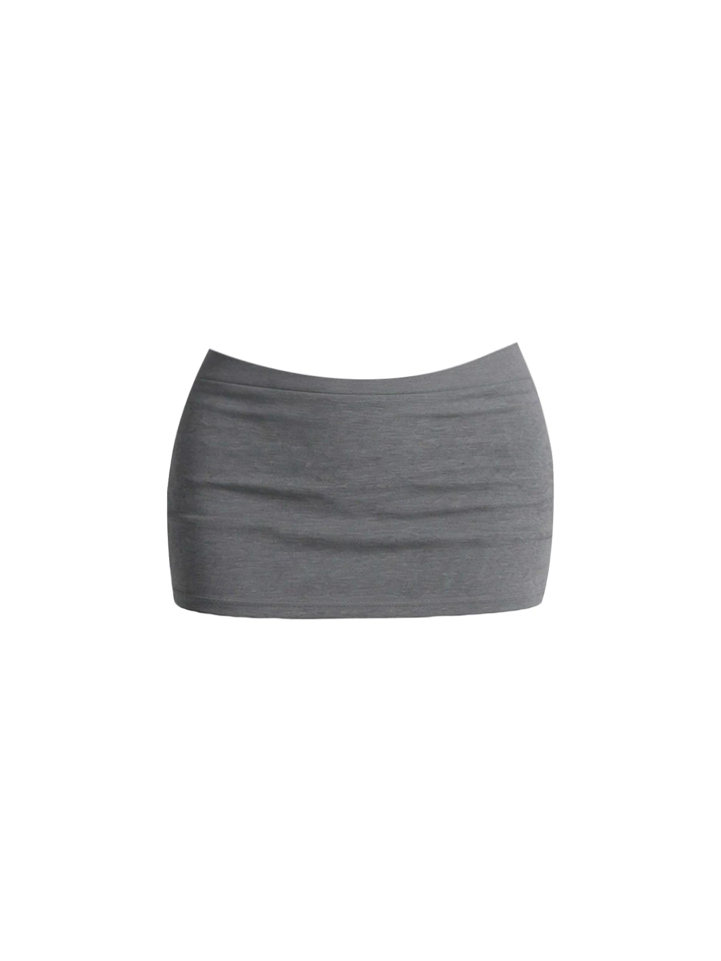 Simple V-Neck Top Two Piece Set Bodycon Mini Skirt Elegant Grey Cable Knit Long Sleeve Fitted Short Dress AP5948
