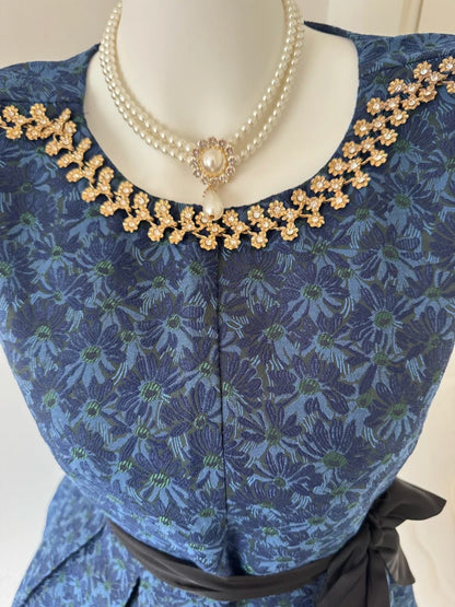 Beautiful Jewel Neck A-Line Birthday Dresses Beading Jacquard Homecoming Dress AP6060