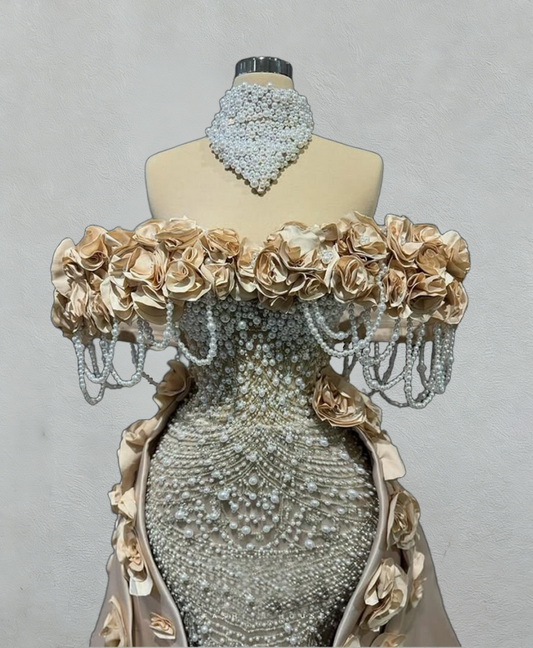 Y2K Style Off-Shoulder Sheath Sweet 16th Dresses Beading Appliques Prom Dress AP6135