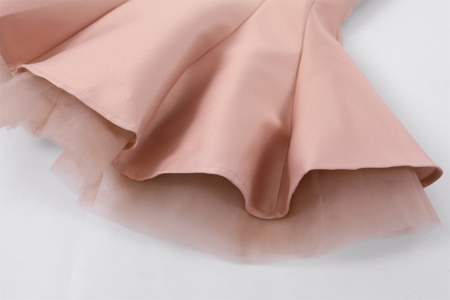 Dopamine Style Crystal Rhinestone Bow A-Line Mini Skirt Chic Blush Pink Sleeveless Tulle Hem Party Glam Short Dress AP6772