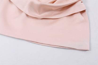 Minimalist Satin Ruched Sheath Mini Skirt Girly Pink Spaghetti Strap Corset Bow Detail Short Dress AP7185