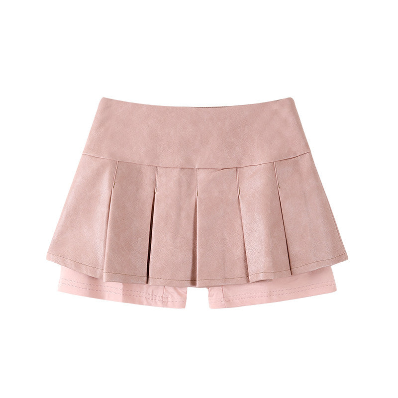 Charming Lace Trim Top Pleated A-Line Mini Skirt Y2K Revival Ombre Pink Lily Print Two-Piece Short Dress AP7187