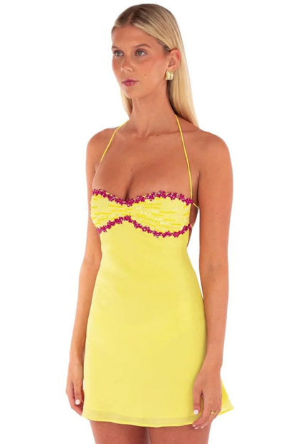 Trendy A Line Spaghetti Straps Light Blue Short Homecoming Dress with Sequins AS044