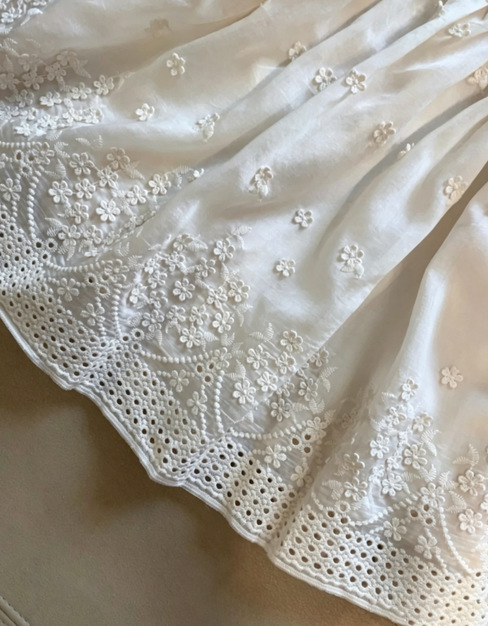 Elegant Ivory Square Neck Straps Lace Trim 3D Floral Applique A Line Short Homecoming Dress AS1098
