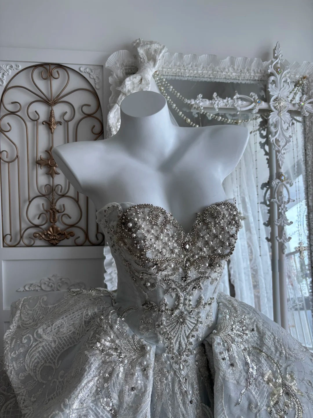 Stunning White Sweetheart Heavy Rhinestone Beaded High Low Ruffle A Line Short Wedding Dress Homecoming Dress AS2799