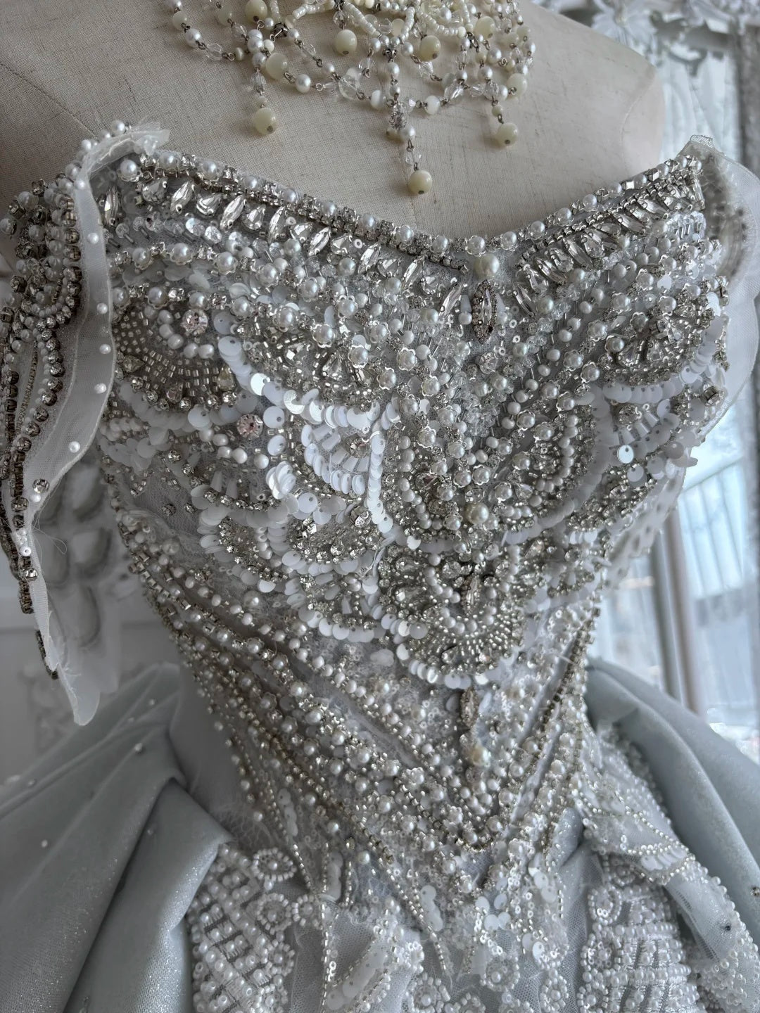 Dazzling Dusty Blue Off Shoulder Sweetheart Heavy Rhinestone Beading A Line Short Homecoming Dress Birthday Dress AS2813