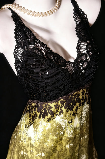 Vintage Forest Green V-Neck Straps Lace Asymmetrical A Line Midi Homecoming Dress AS2819