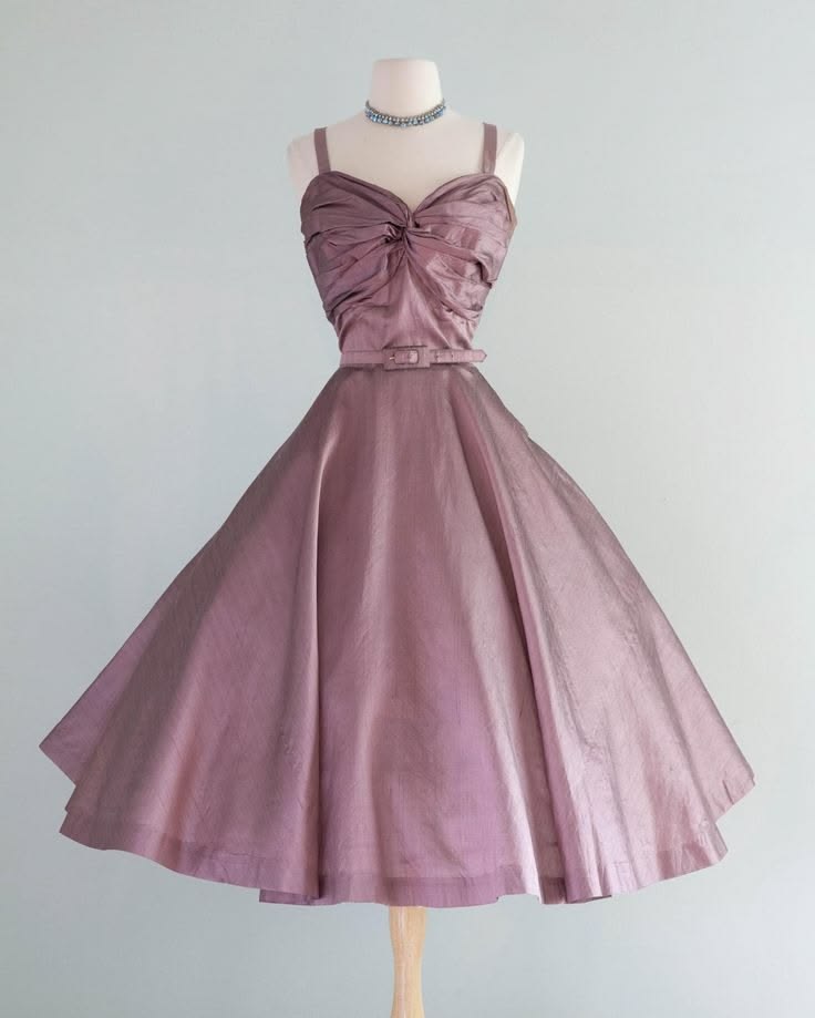 Elegant Dusty Mauve Spaghetti Straps Sweetheart Belted A Line Midi Homecoming Dress With Puff Sleeve Jacket AS2872