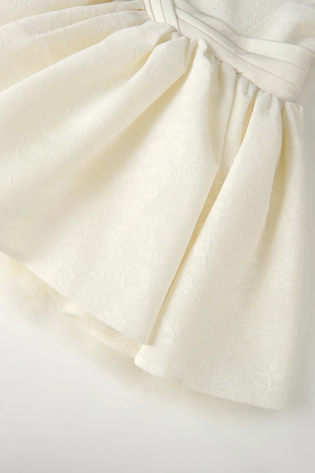 Elegant Ivory Spaghetti Straps Bow A-Line Short Homecoming Dress AS3232