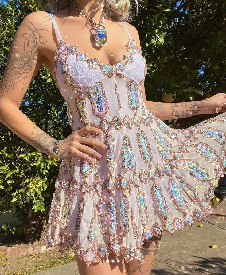Enchanting White Spaghetti Straps Sweetheart Sparkle Sheer Mesh Embroidered Sequin Short A-Line Homecoming Dress AS794