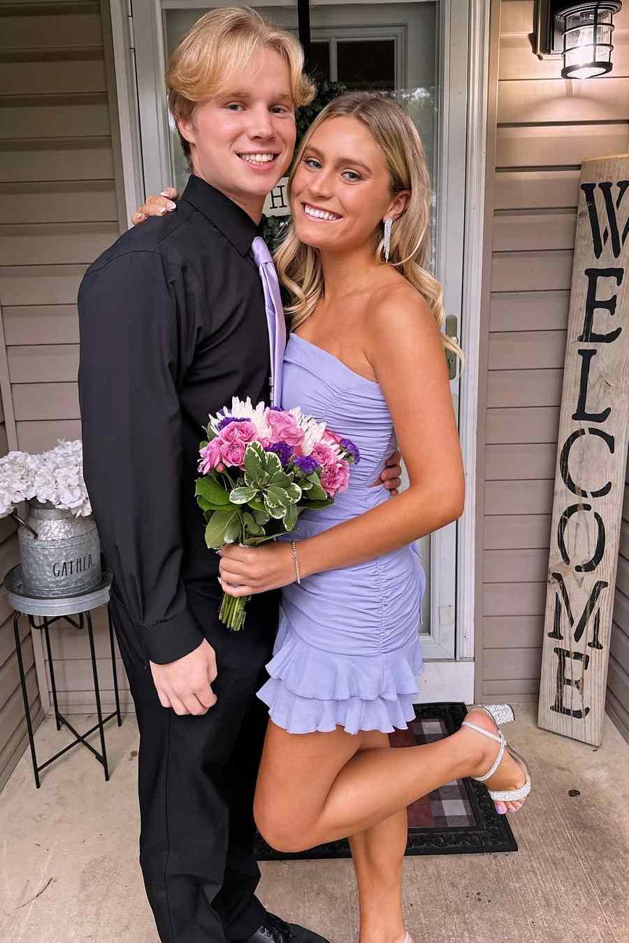 Chic Royal Blue Strapless Ruched Bodycon Mini Homecoming Dress With Ruffle Hem AS804