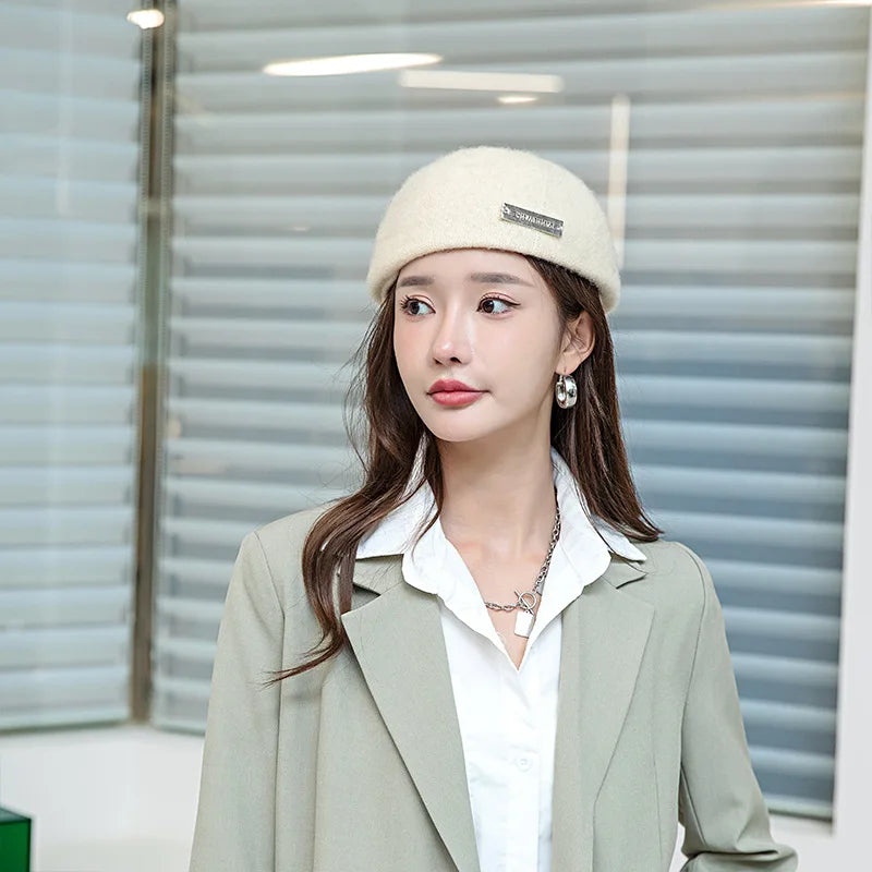 Simple Classic French Wool Beret For Women AP00228