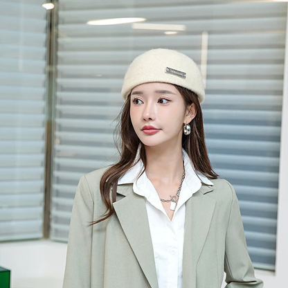 Simple Classic French Wool Beret For Women AP00228