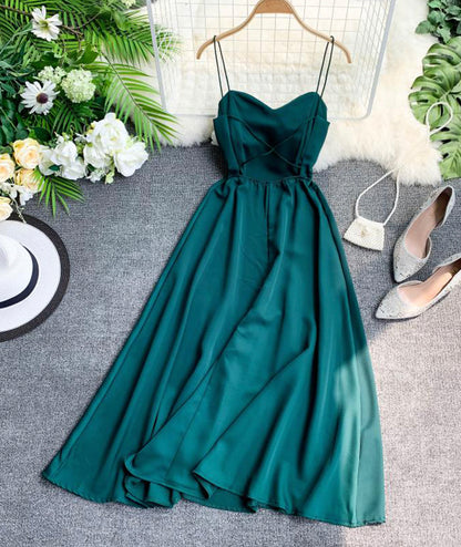 New Style Cute A Line Chiffon Backless Dress Fashion Girl Dress AP00081