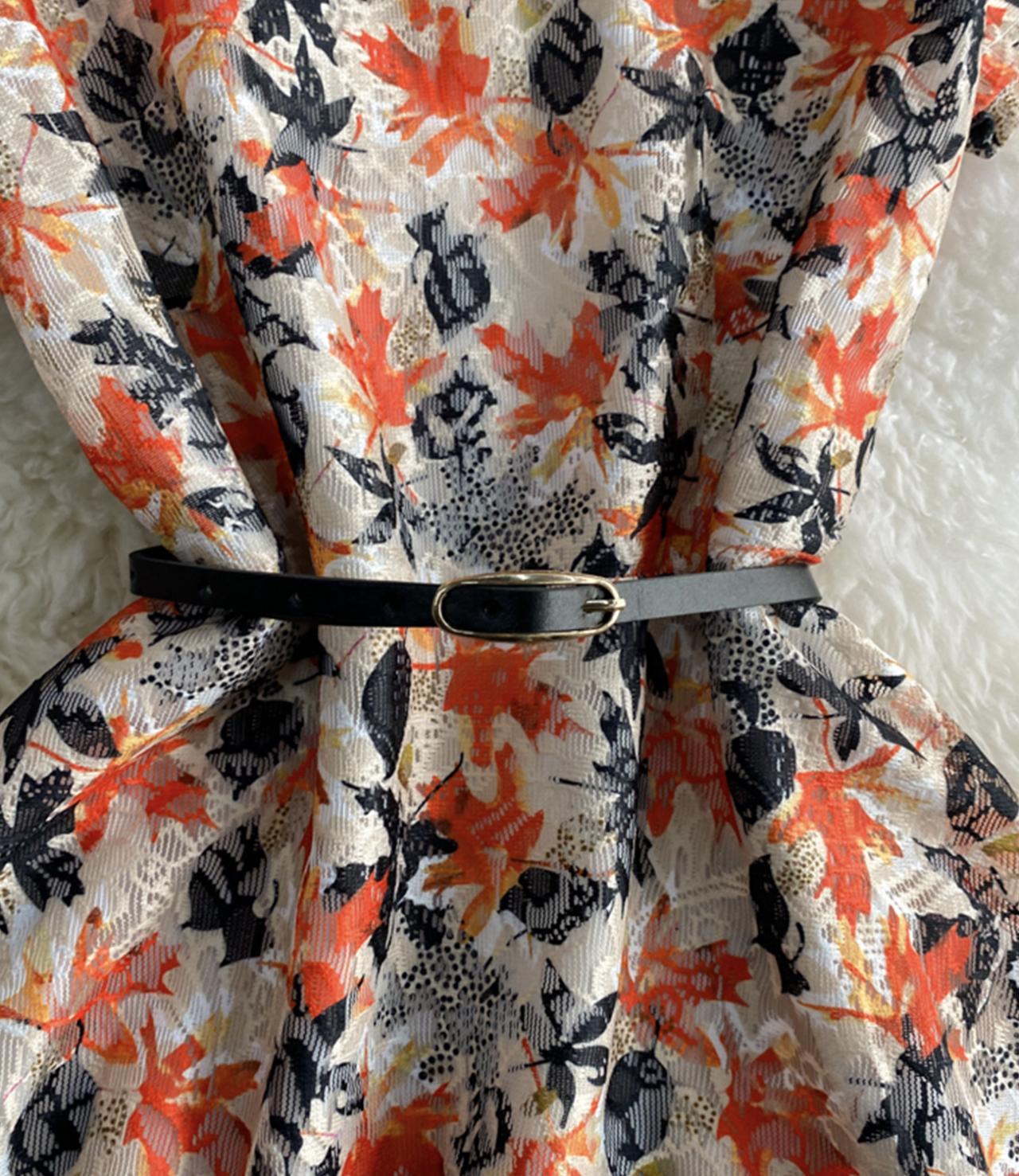 Cute Fashion A Line Lace Short Dress Floral Dress AP00072