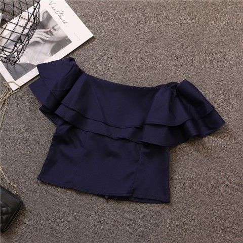 Street, Retro, Brick Red Letter Pattern Printed Short-sleeved T-shirt, Summer Loose Top AP00028