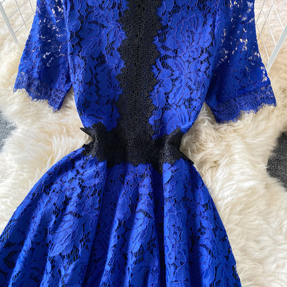 Elegant Lace Short New Sumple Dress A Line Fashion Dress AP00090