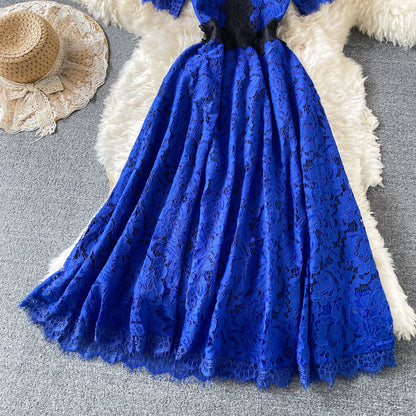 Elegant Lace Short New Sumple Dress A Line Fashion Dress AP00090