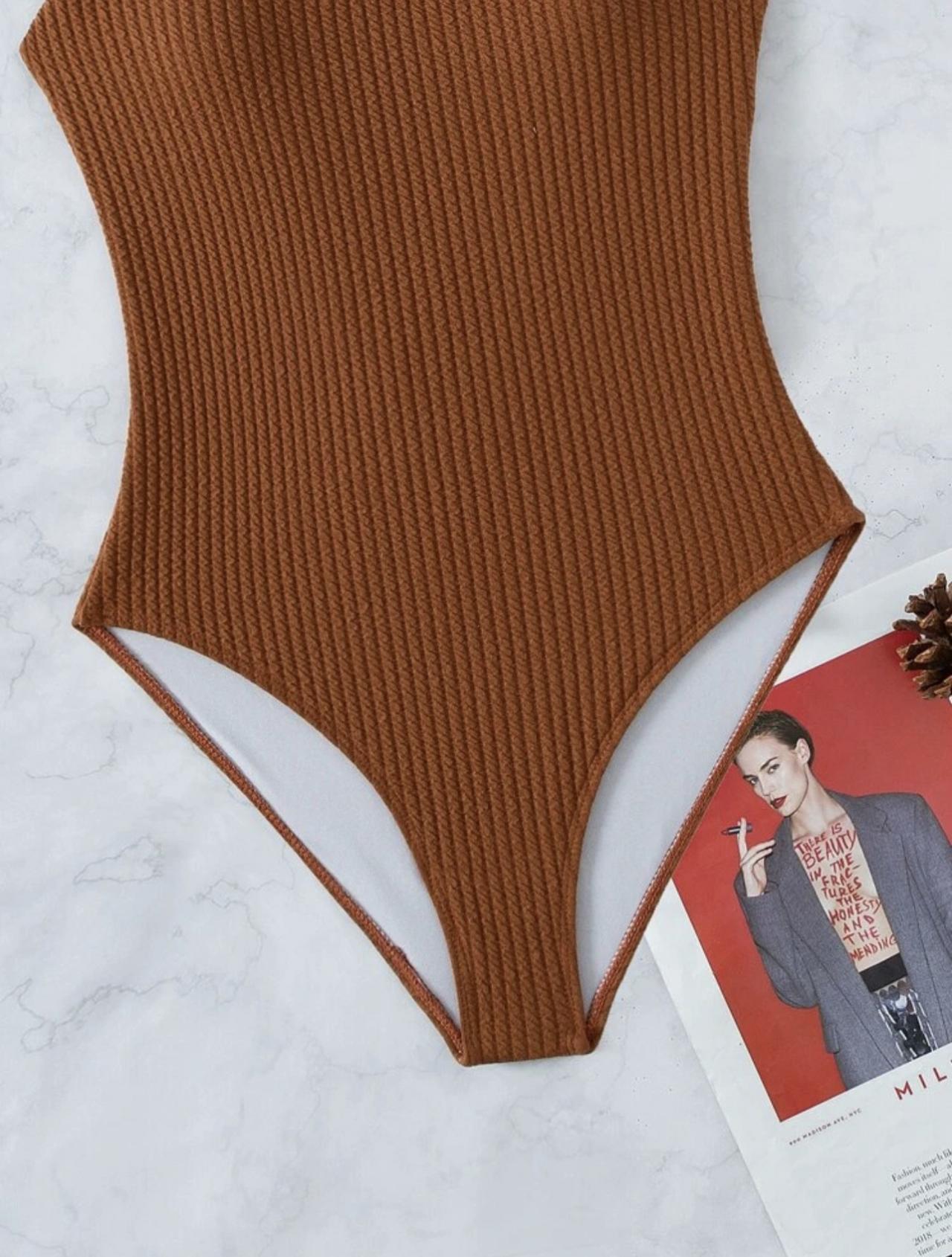 Solid Color Sexy One-piece Swimsuit Bikini AP00053