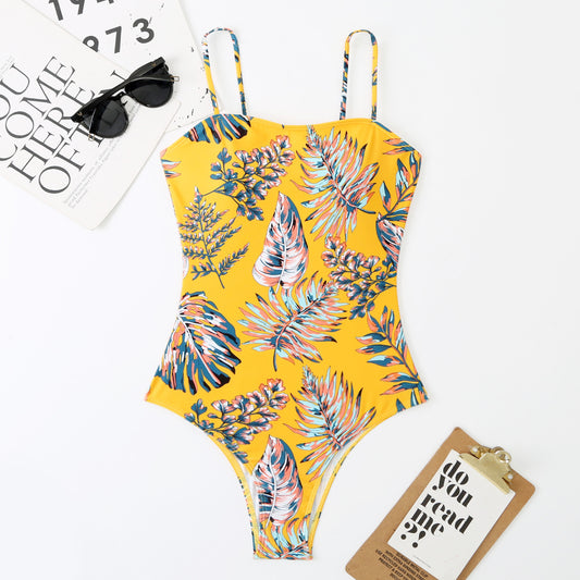 Sexy One Piece Print Bikini Swimsuit AP00045
