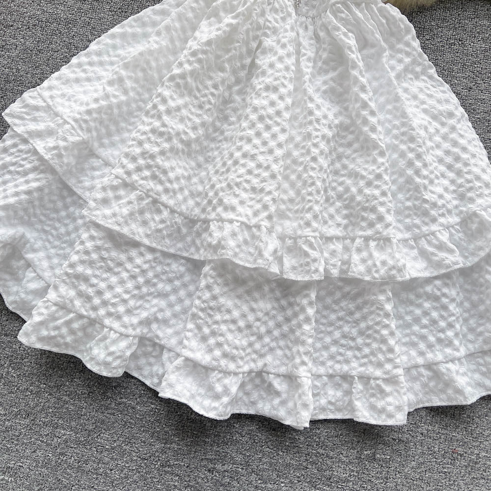 Cute Spaghetti Short Dress AP00015