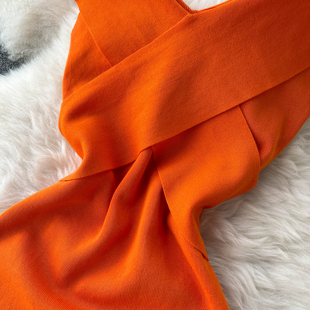 Sexy Knitted Short Dress AP00014