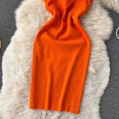 Sexy Knitted Short Dress AP00014