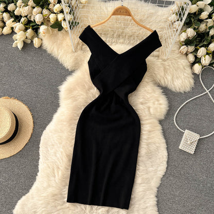 Sexy Knitted Short Dress AP00014