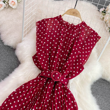 Cute Polka Dot A-line Dress AP00012