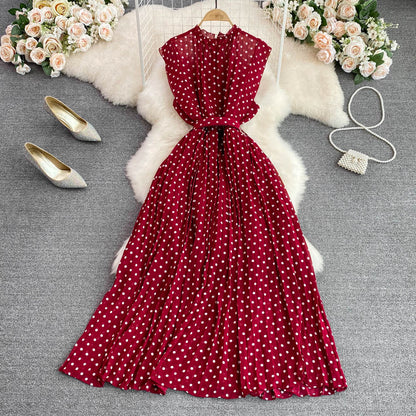 Cute Polka Dot A-line Dress AP00012