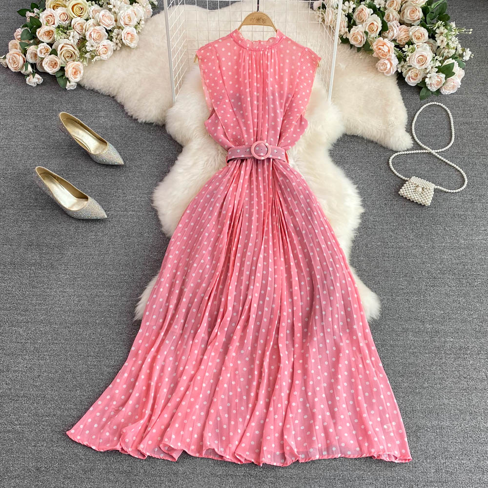 Cute Polka Dot A-line Dress AP00012