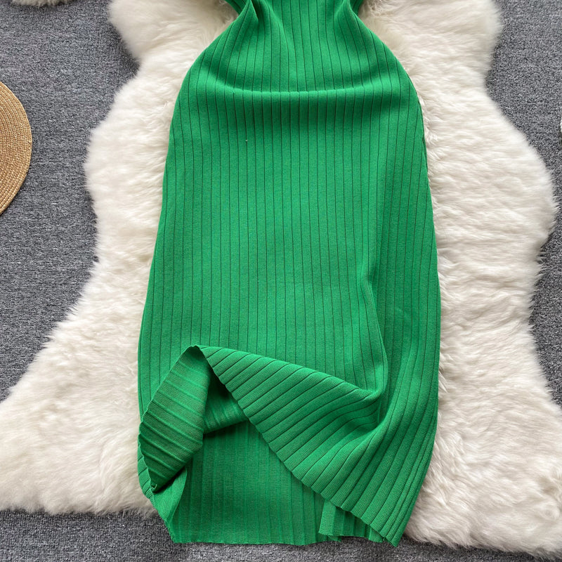 Simple Spaghetti Strap Dress AP0006