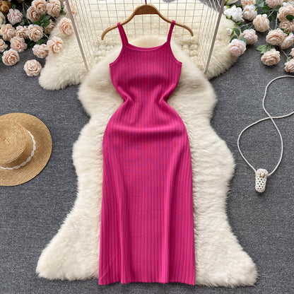 Simple Spaghetti Strap Dress AP0006