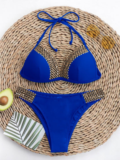 New Fashion Webbing Sexy Bikini Women Two-piece Swimsuit AP000133